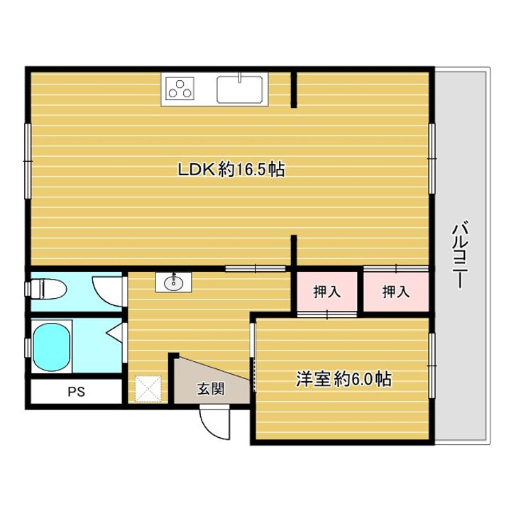 ボスコ山津の間取り