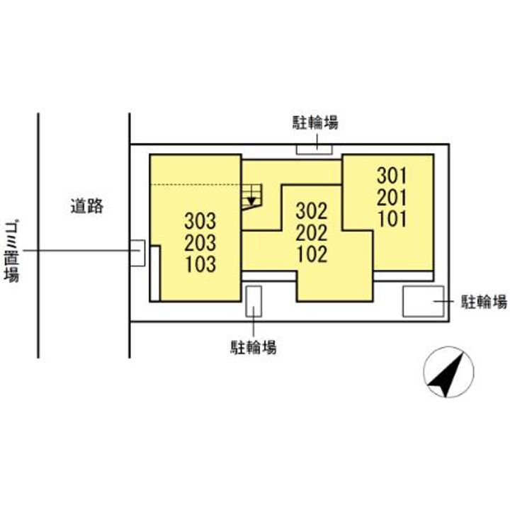 神奈川県相模原市中央区淵野辺5(アパート)の賃貸物件の地図