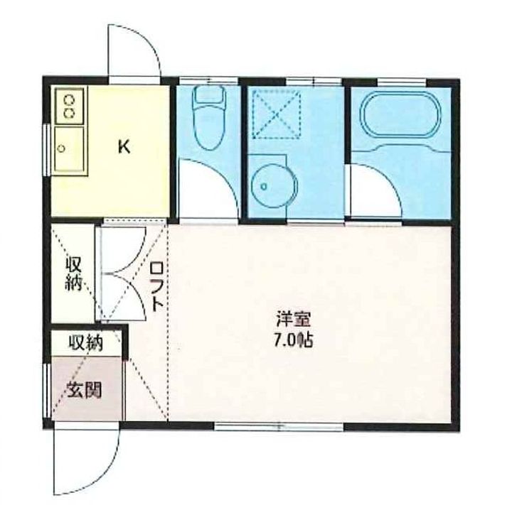 太子堂壱番館の間取り