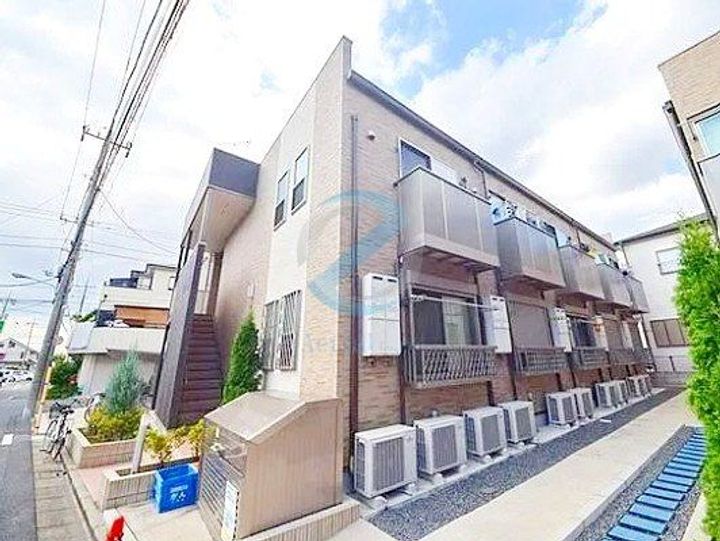 東京都江戸川区鹿骨1の賃貸アパートの外観