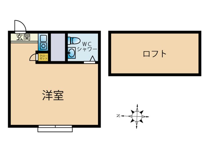b’CASA新高円寺re-bornの間取り