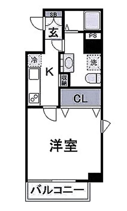 東京都荒川区東日暮里2(マンション)の賃貸物件の間取り