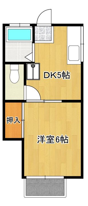 コーポ和光の間取り