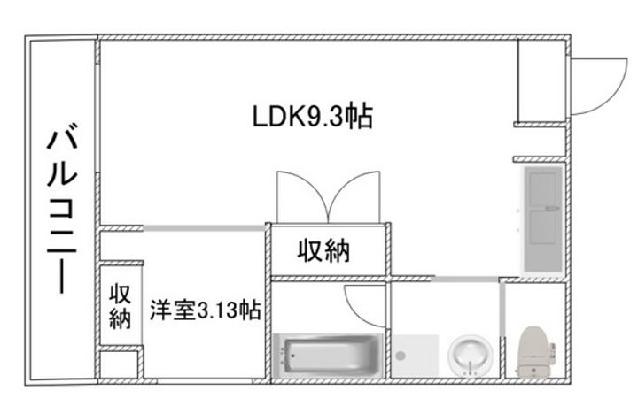 第3屋敷ビルの間取り