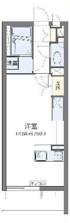ミランダセレッソサードの間取り