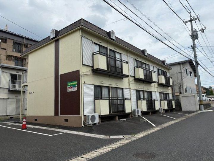 岡山県津山市沼(アパート)の賃貸物件の外観
