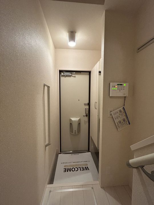 サンライフ原島の玄関