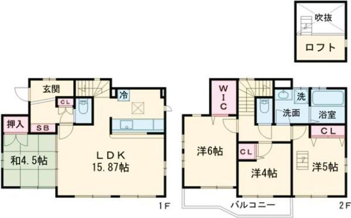 東京都三鷹市井の頭1(一戸建)の賃貸物件の間取り