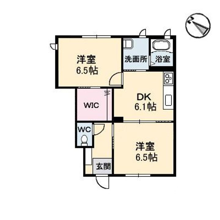 サン・ソニア A棟の間取り