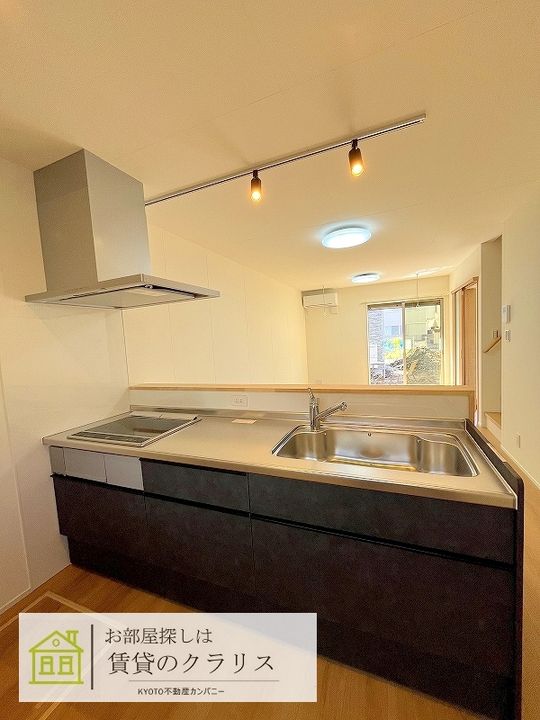 京都府京都市右京区梅津北浦町(一戸建)の賃貸物件のキッチン