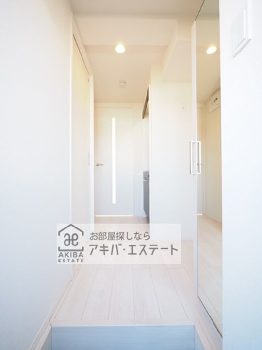 バースシティ北綾瀬の玄関