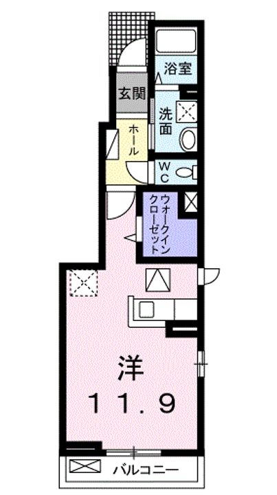 リヴィエール1の間取り