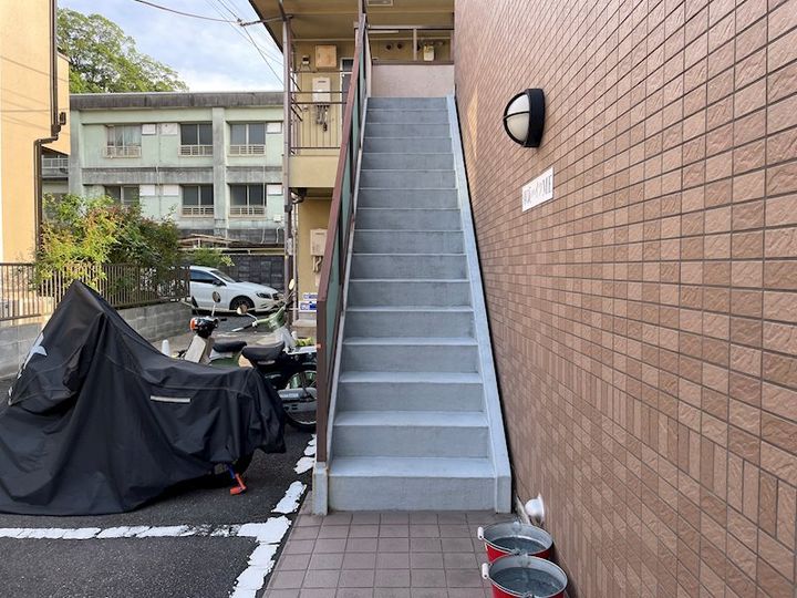 銀頂ハイツMEの地図