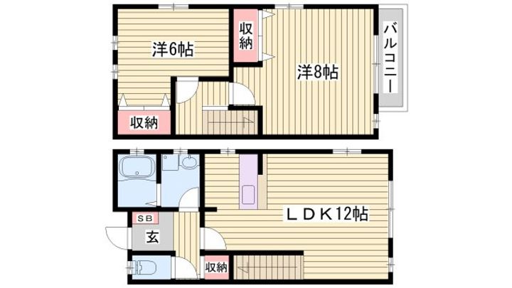 ピュアコートの間取り