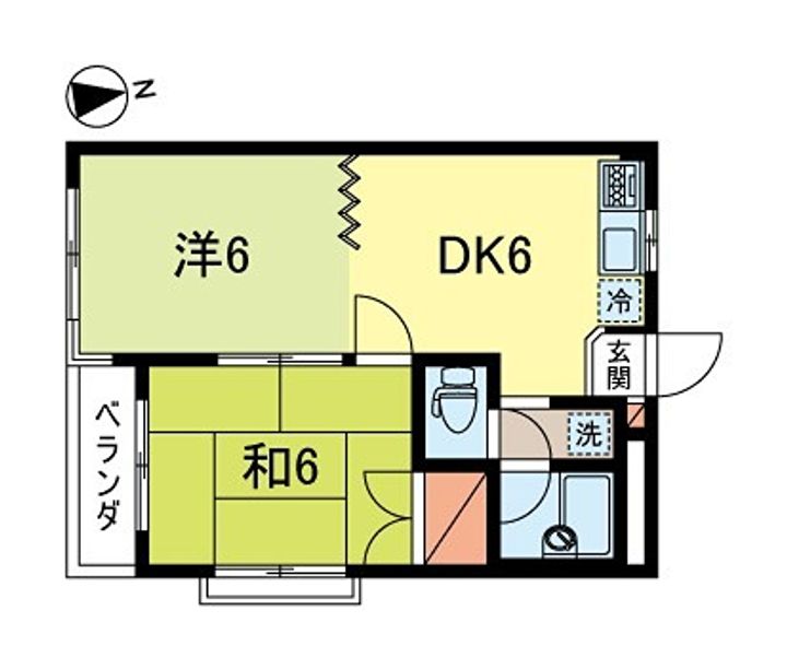 ハイツシャルマンの間取り