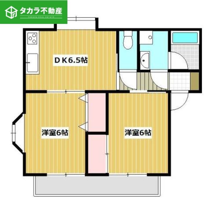 ドヴェールオオキの間取り