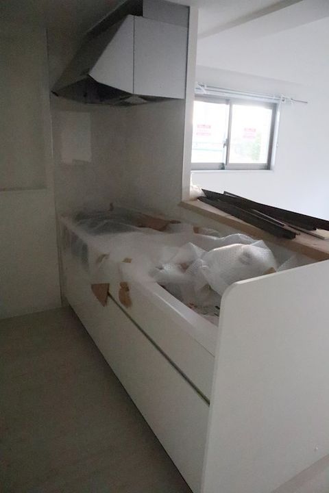 大阪府大阪市都島区網島町の賃貸マンションのキッチン