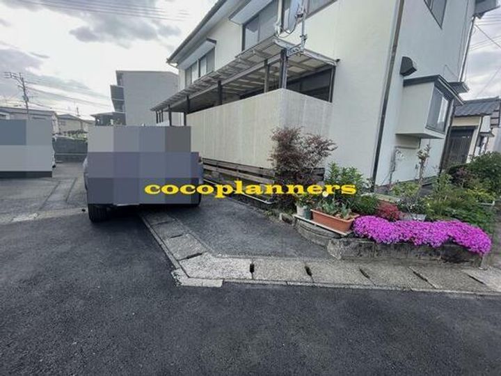 熊本県熊本市中央区黒髪6(一戸建)の賃貸物件の地図