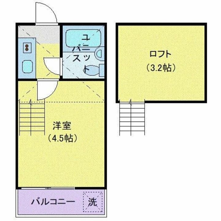 東京都練馬区春日町1(アパート)の賃貸物件の間取り