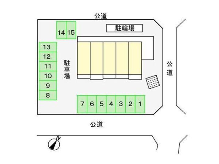 愛知県名古屋市守山区笹ヶ根2(マンション)の賃貸物件の地図