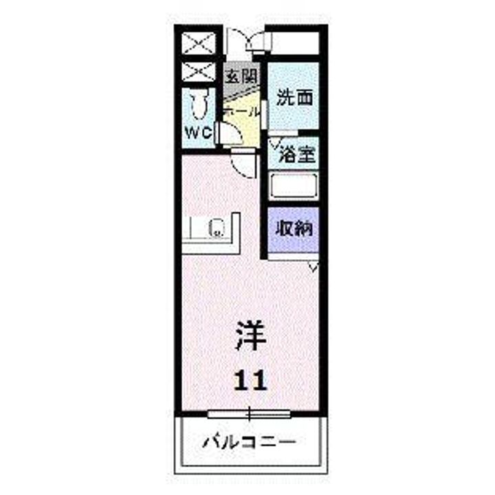 愛知県名古屋市守山区笹ヶ根2(マンション)の賃貸物件の間取り