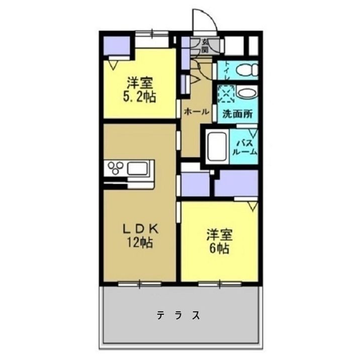 フレグラントコートの間取り