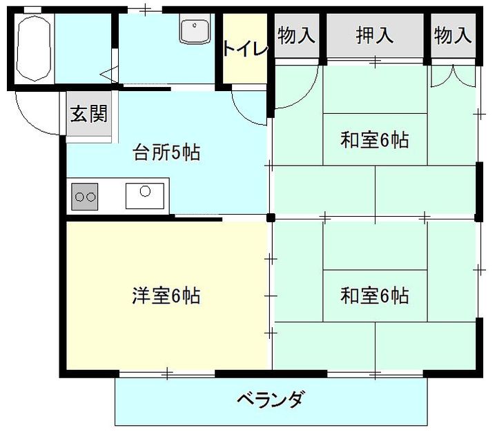 パークアベニュー支倉Iの間取り