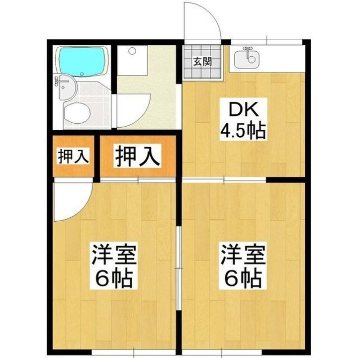 モア・エレガントIIの間取り