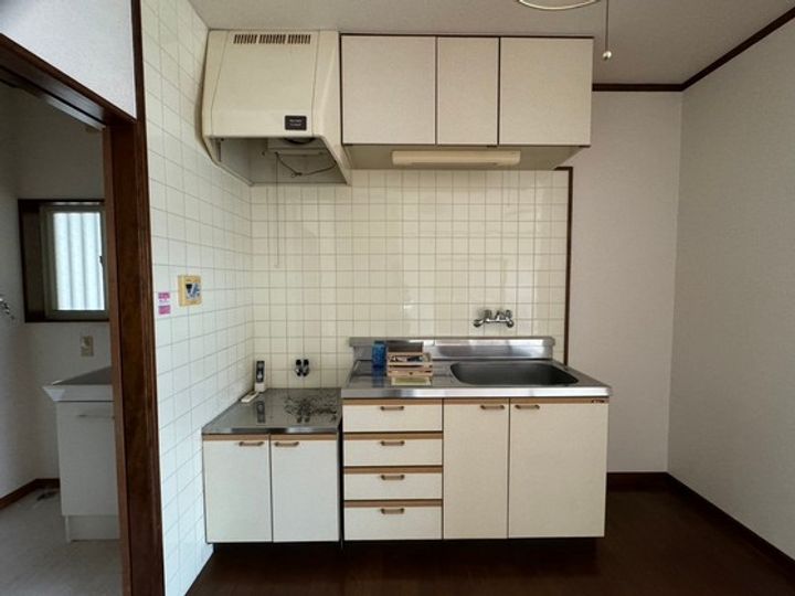 友国アパートのキッチン