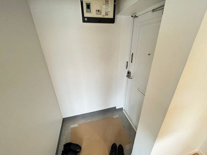 神奈川県座間市入谷東3(マンション)の賃貸物件の玄関