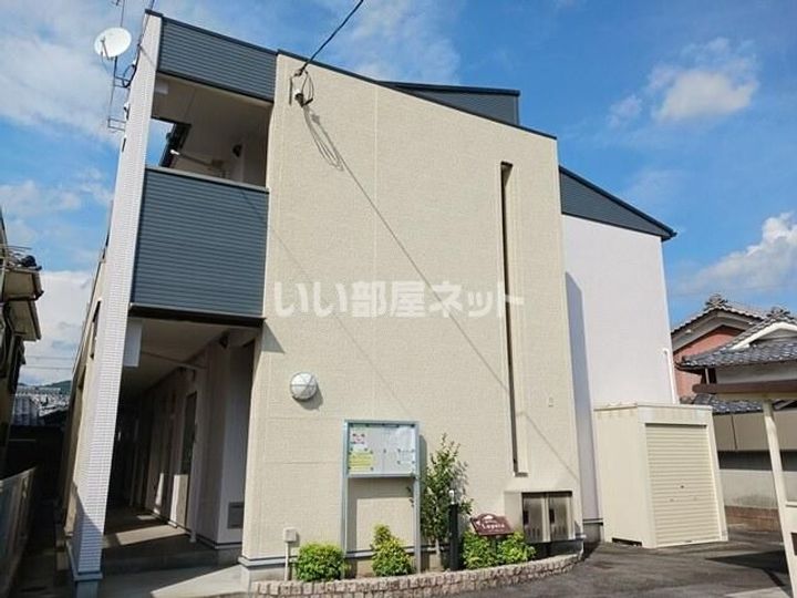 京都府亀岡市篠町野条イカノ辻北(アパート)の賃貸物件の外観