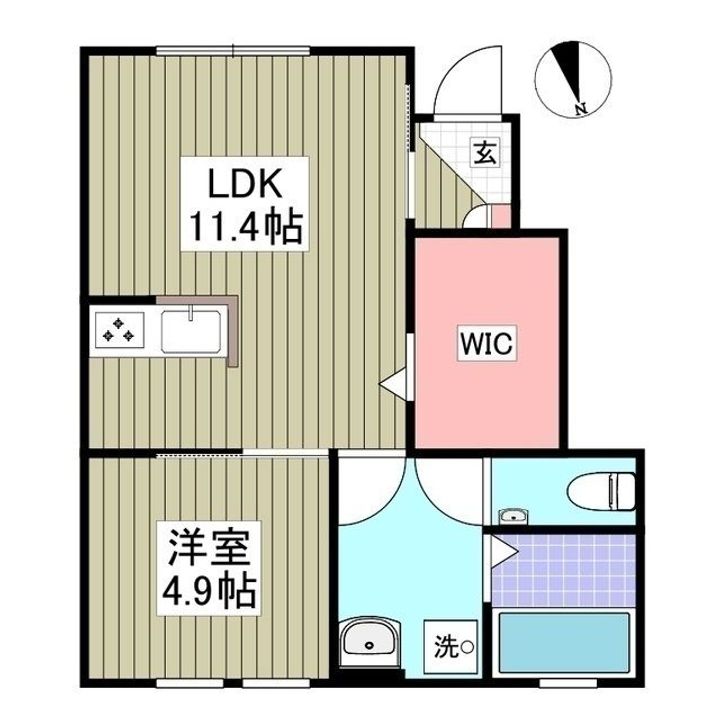 ANIMAL KINGDOMの間取り