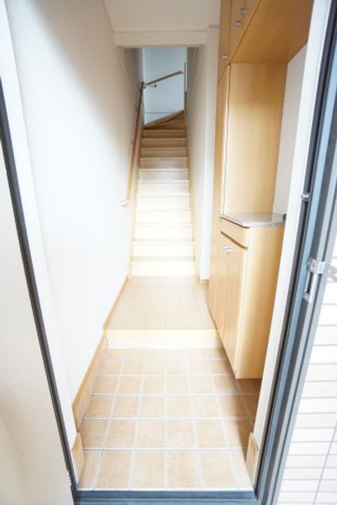 サンレジデンスの玄関