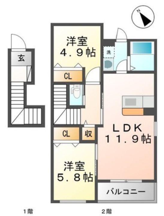 chantyの間取り