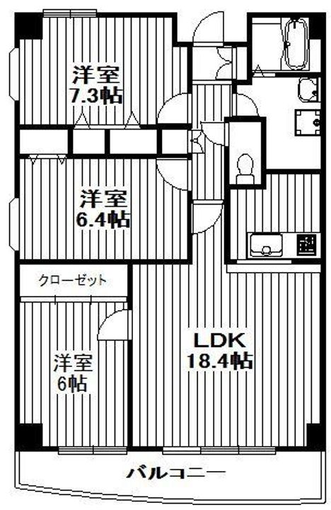 ソアール八千代中央Iの間取り