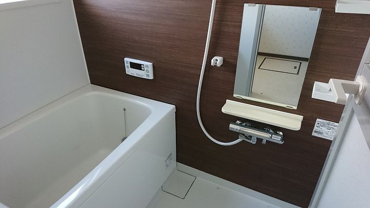 パティオ山の上の風呂