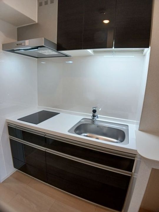 福島県福島市方木田字辻(アパート)の賃貸物件のキッチン