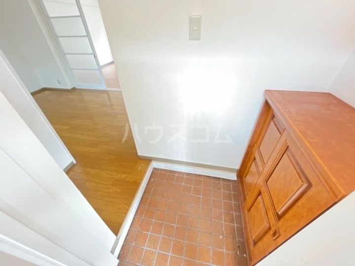 クリーンハイツDの玄関