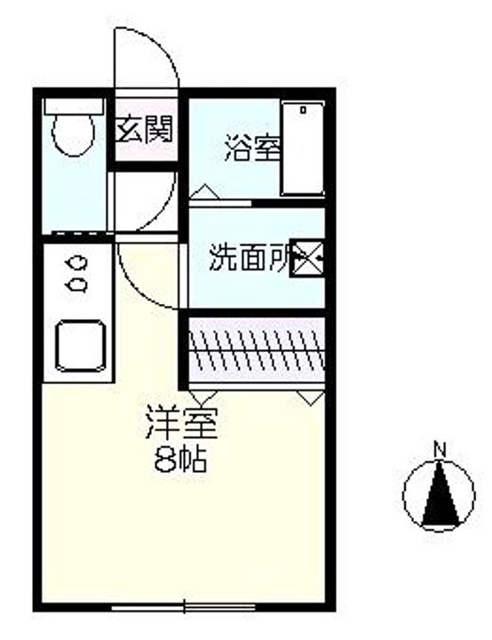 アローヒルズ三号館の間取り