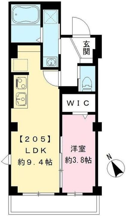 スカラーレ牛込の間取り
