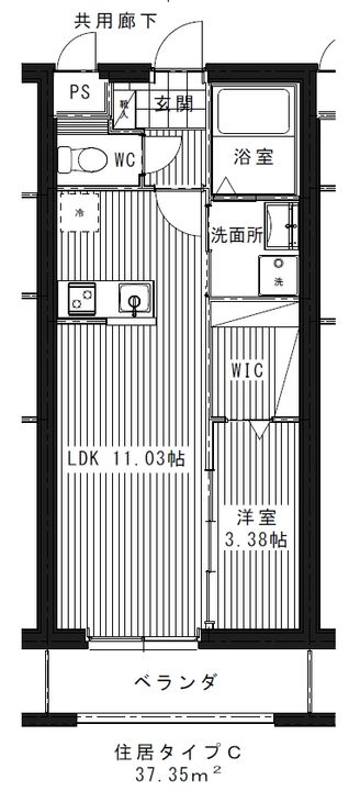 リュクス ドゥ ミネ(LUXE DE MINE)の間取り