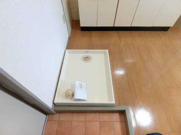 尾崎善ハイツの玄関