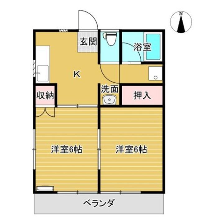 ハイムYOUの間取り