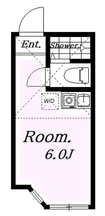 ユナイト鶴見カンパーニャの間取り
