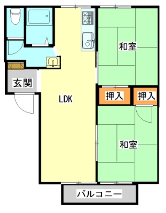 きりん館の間取り