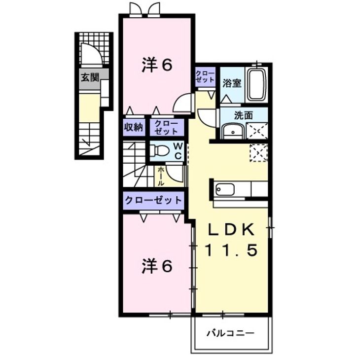 イオラニ23の間取り