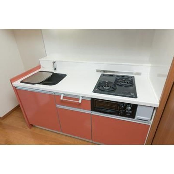 東京都新宿区河田町(マンション)の賃貸物件のキッチン