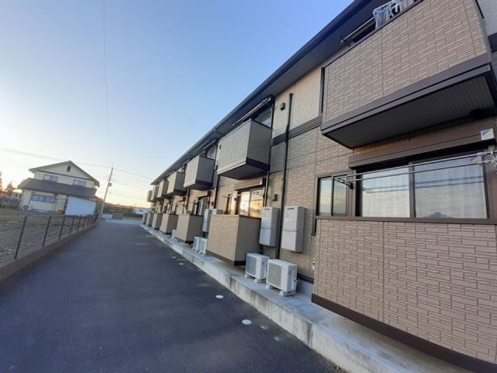 茨城県古河市上辺見(アパート)の賃貸物件の地図