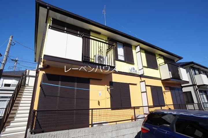 ジュネス井戸木B棟の外観