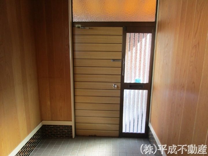 熊本県熊本市中央区萩原町(一戸建)の賃貸物件の玄関